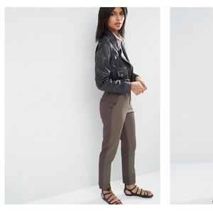 ASOS Chino Pant in Color Block